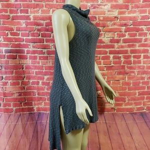 left of center Sleeveless Hi-low short dress sz XS